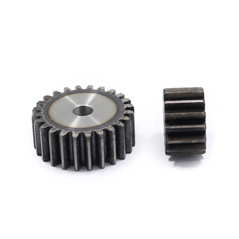2 Modul 45# Steel Spur Gears Pinion Gear Thick 20mm 10 - 120 Teeth For 3D CNC