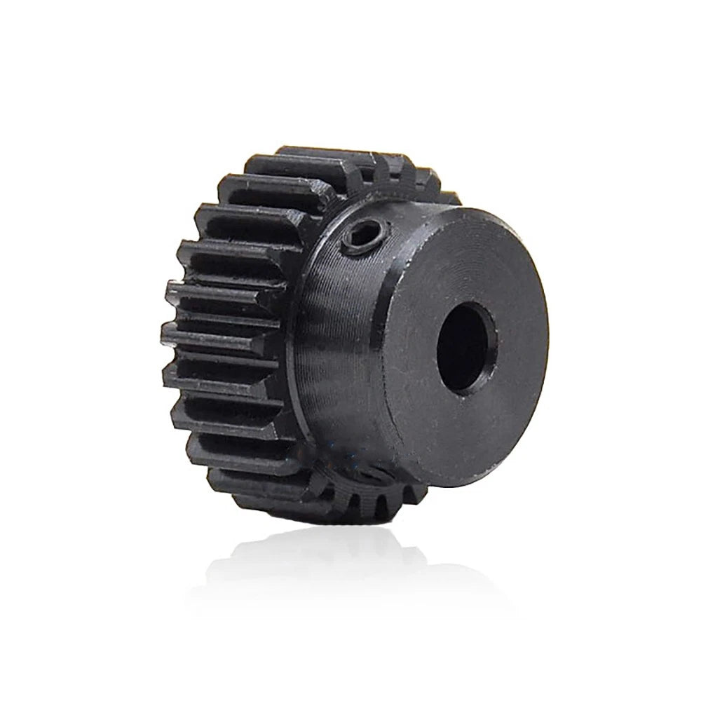1 Mod 10T-100T Precision Spur Pinion Gear With Step 45# Steel Motor Gear x 1Pcs