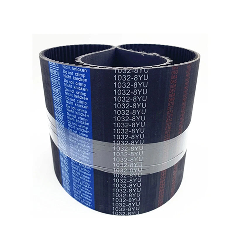 8YU HTD Timing Belt — 8mm Pitch, 15mm & 20mm Width, 520–2000mm Closed Loop