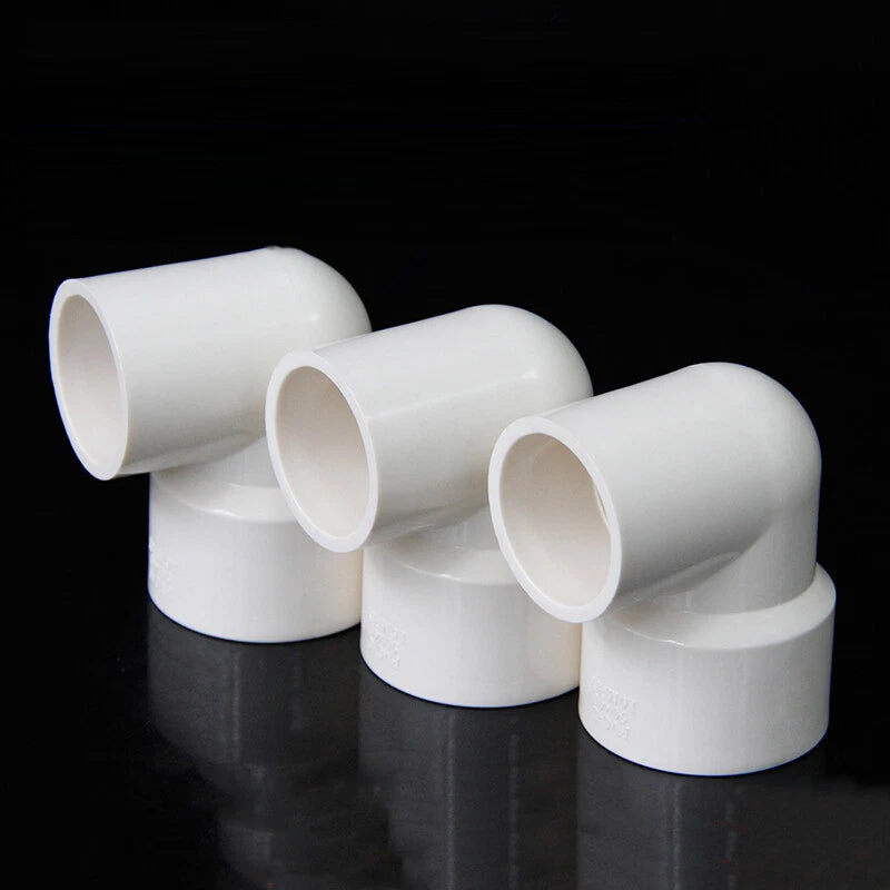 90° Degree PVC Reducing Elbow Adhesive Sleeve Pipe Fittings Aquarium Pond Tank