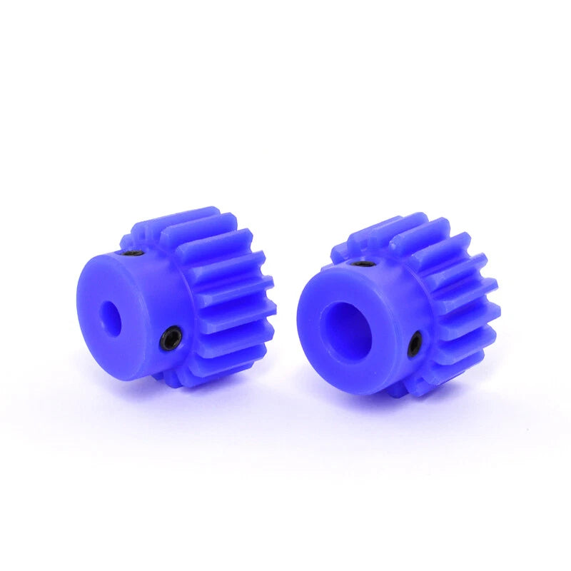 Transmission Spur Gears 1.5Modulus 15-30Tooth Bore 6-12mm Plastic Convex Gears