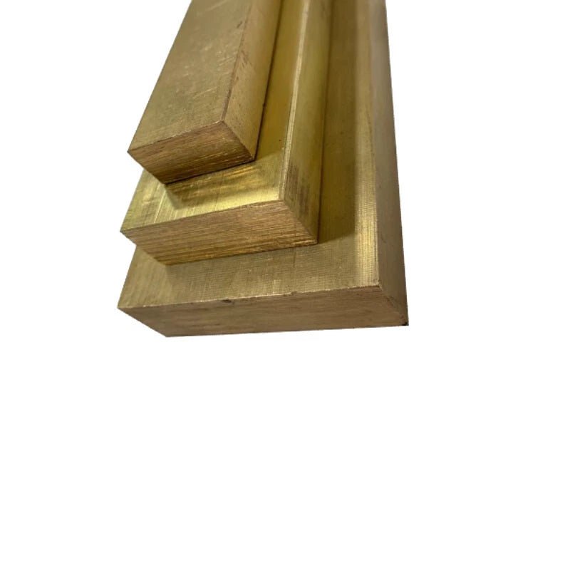 Brass Flat Bar Plate Strip Thick 15mm-32mm Length 100mm Metal Model Making Sheet - HomeDIYer