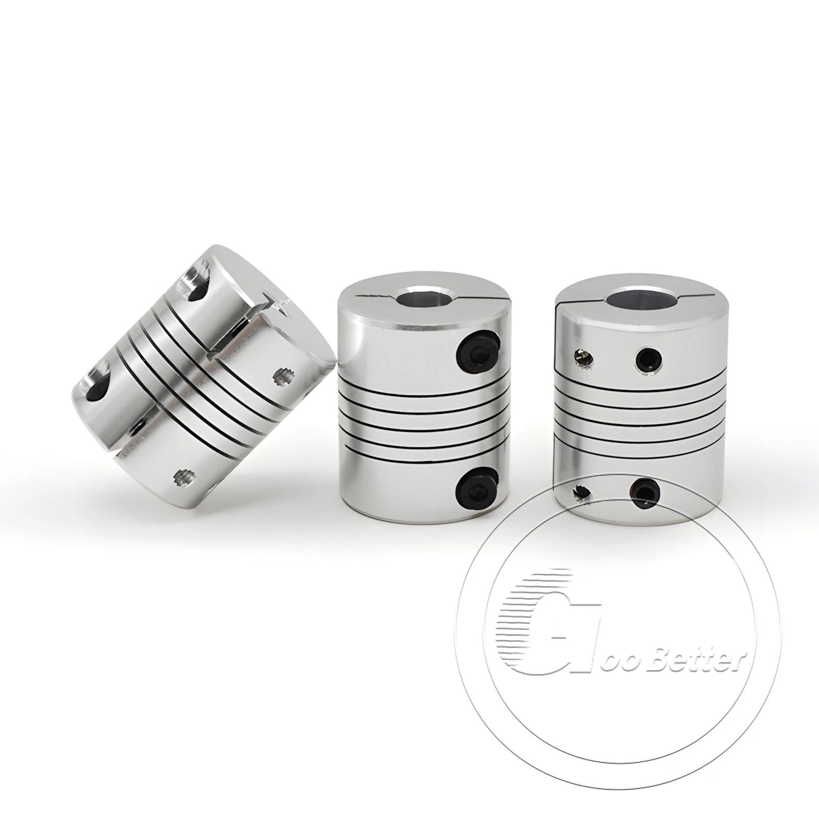 Flexible Shaft Coupling Coupler Stepper Motor CNC 3D Printer D 20mm, Bore 3-12mm