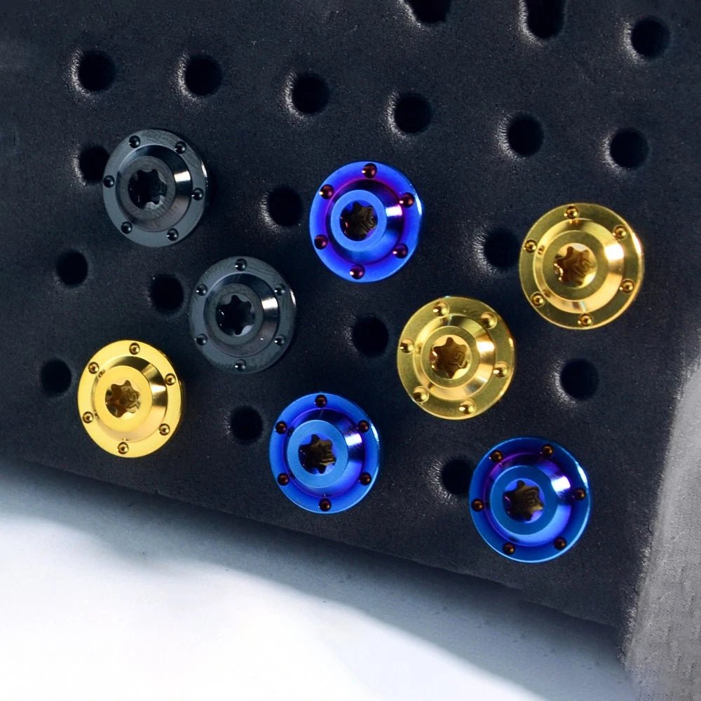 M5 Titanium Stepped Screw — Low Profile Torx Head with Washer | 13 15 16 19 20mm - HomeDIYer