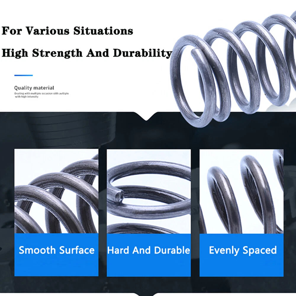 Compression Spring 2.5mm Wire Dia Springsteel Pressure Coil Springs All Lengths