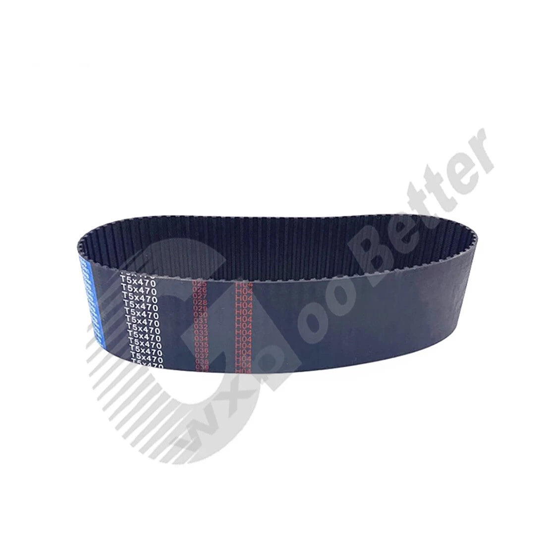 T5 Timing Belt 10mm Wide Closed Loop Synchronous Belt — 190mm to 3820mm