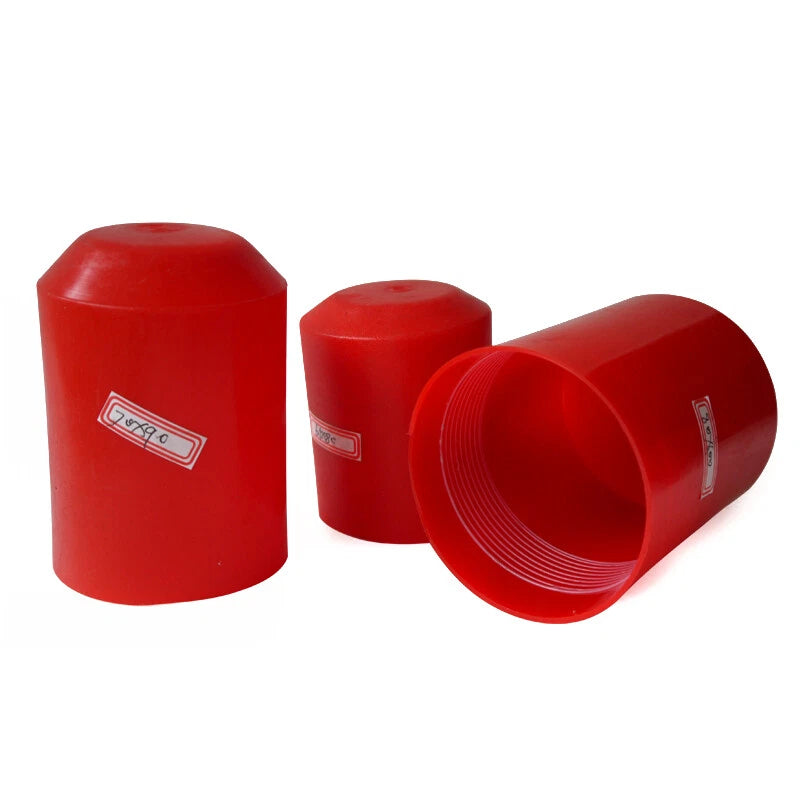 Glue-Lined Heat Shrink End Caps 8mm–110mm 2:1 Red — Waterproof Wire Termination
