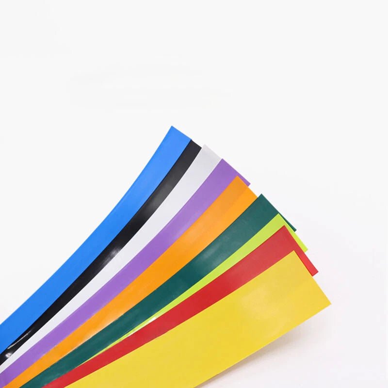 PVC Heat Shrink Tubing 7mm–43mm | Battery Wrap & Wire Insulation | Multiple Colors - HomeDIYer