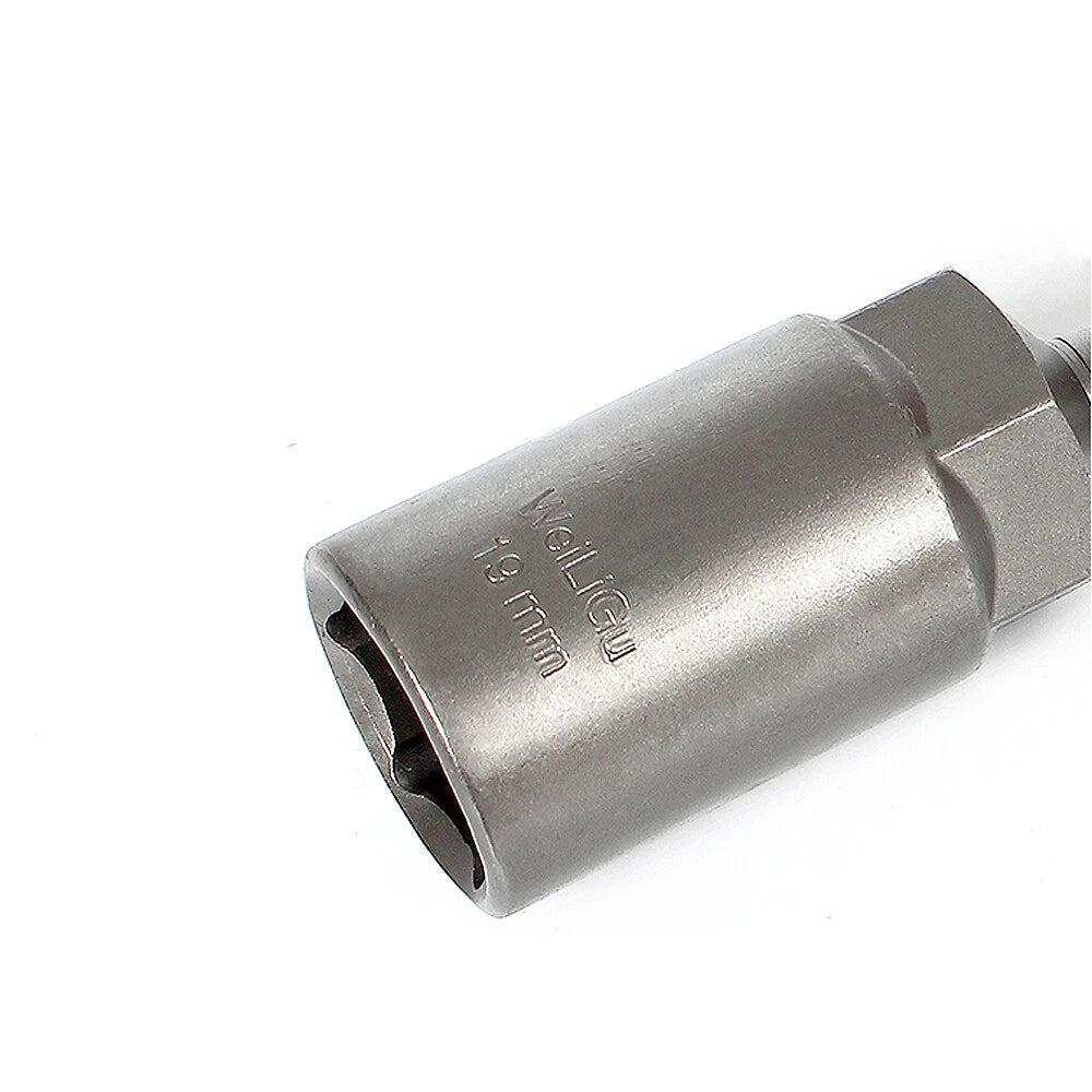 Hex With or Non-Magnetic Nut Driver 1/4 Socket Wrench Impact Drill Bit 300/350mm
