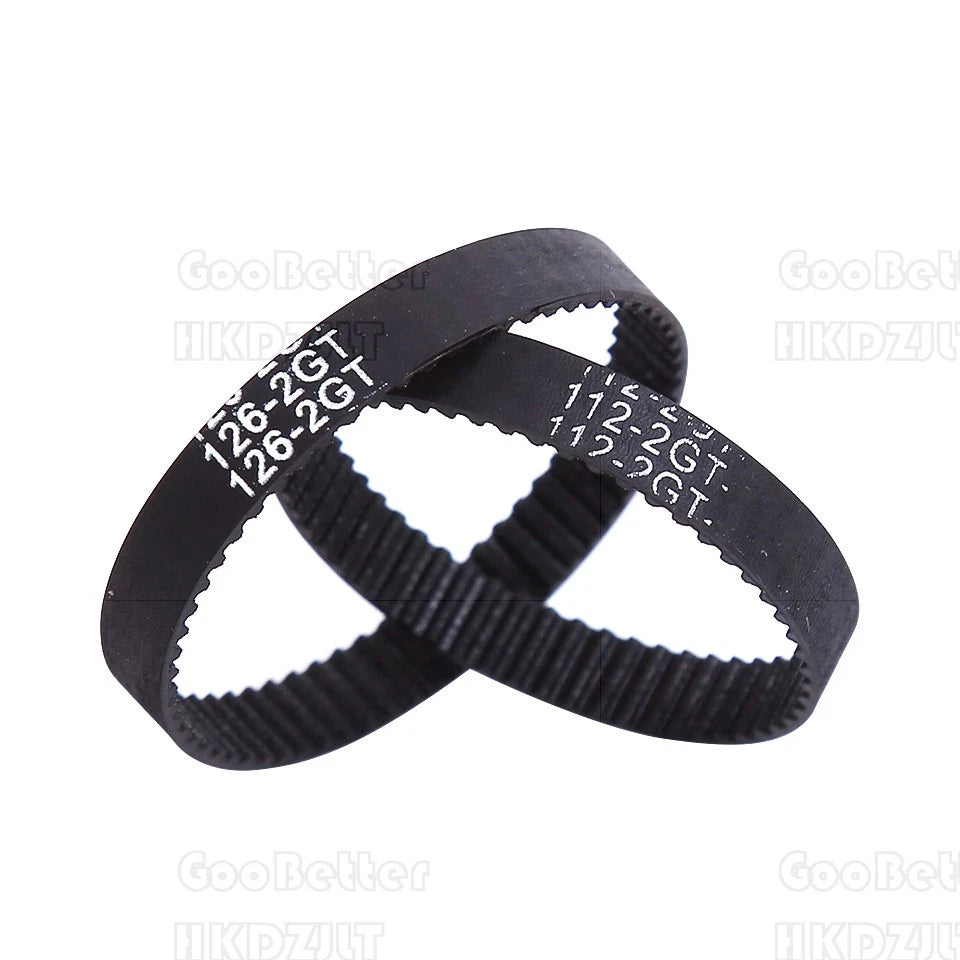 GT2 6mm Closed Loop Timing Belt 2mm Pitch for 3D Printer CNC Pulley