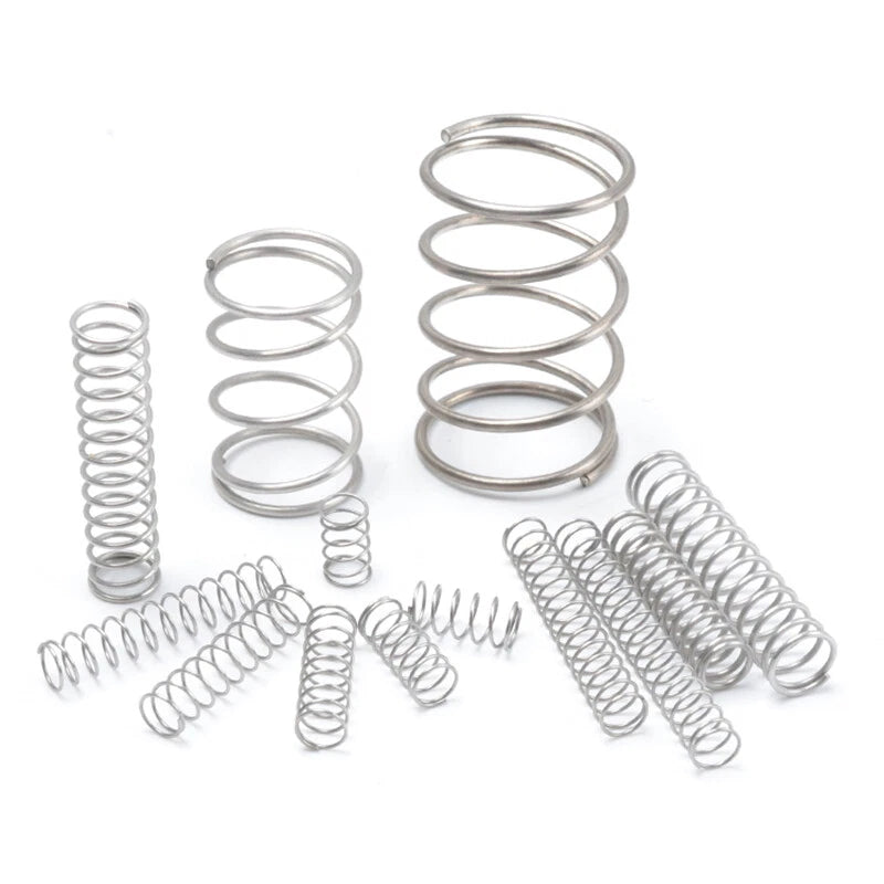 Small Pressure Compression Springs Spring 0.4mm Wire 5-25mm Long Various Sizes