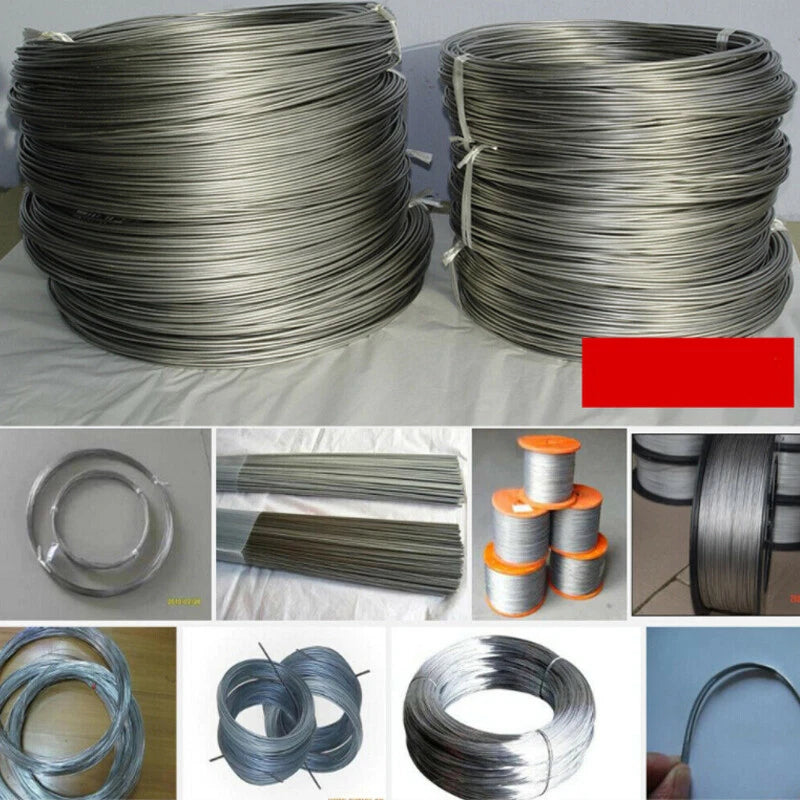 TA2 Pure Titanium Wire Diameter 0.5mm-4mm Metal Wire Metalworking High Temp