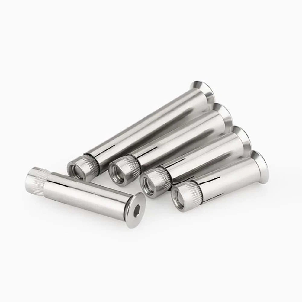 M6–M12 Countersunk Expansion Bolts | 201 Stainless Steel Hex Socket Sleeve Anchors