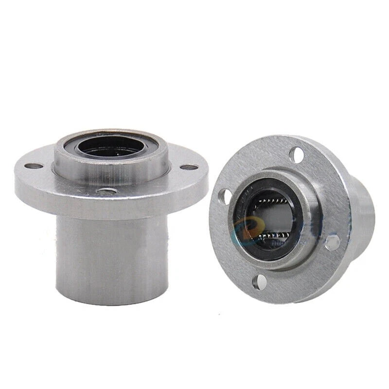 Round Flange Router Shaft Linear Bushing Bearings LMFP Series Shaft dia. 6-60mm