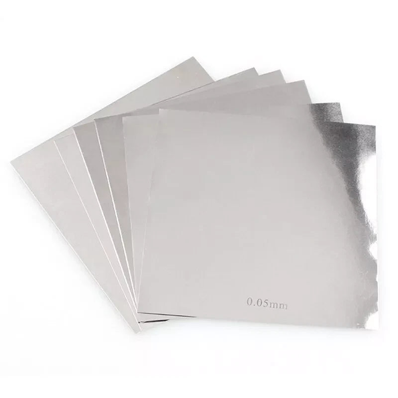 304 Stainless Steel Foil Sheet Strip — 0.01mm to 0.4mm Thin Metal Shim Plate