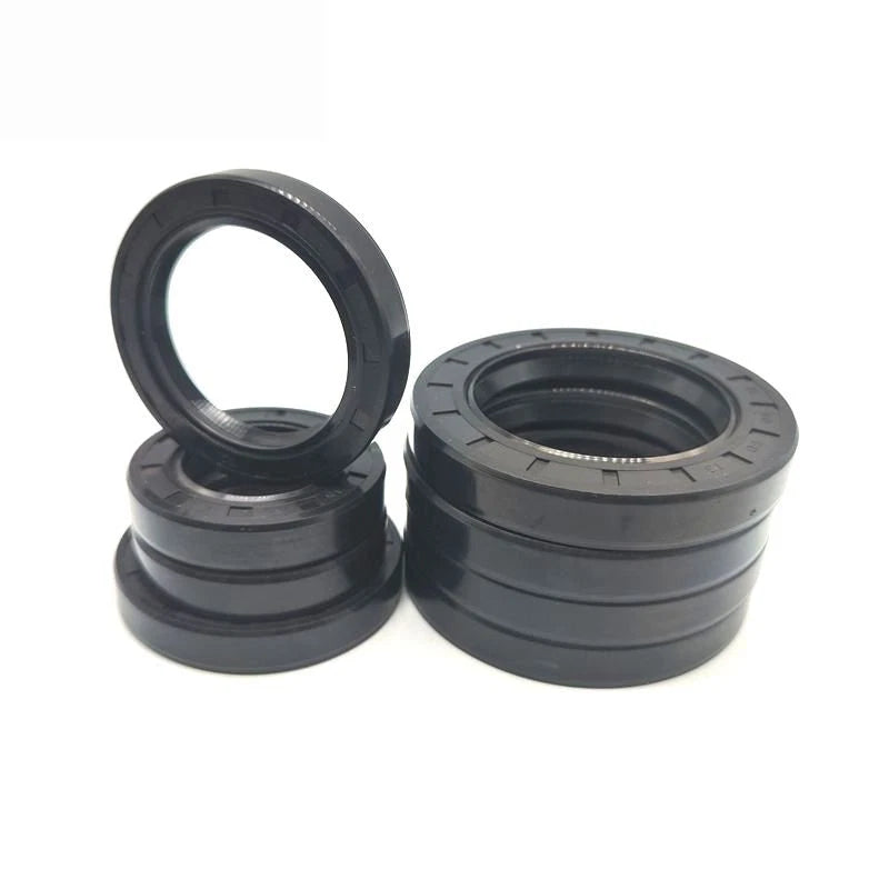 NBR TC Rotary Shaft Oil Seal with Garter Spring | 26–30mm ID, 35–72mm OD