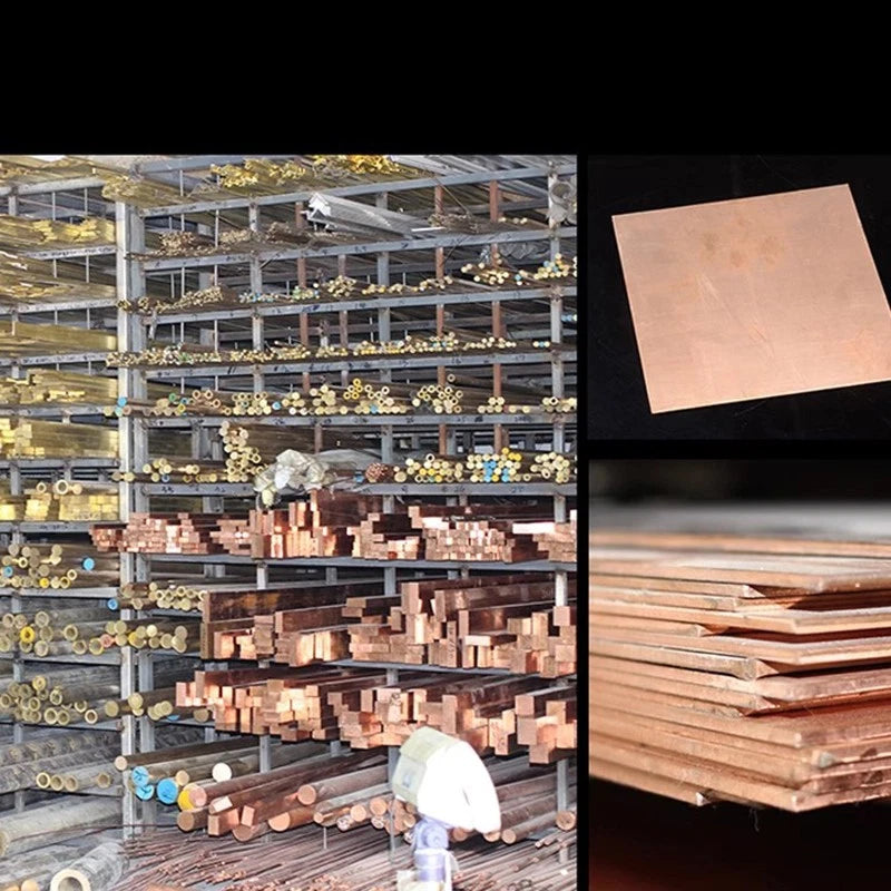 Beryllium Copper Sheet Plate C17200 Alloy Metal Solid Panel Board Thick 0.5-5mm