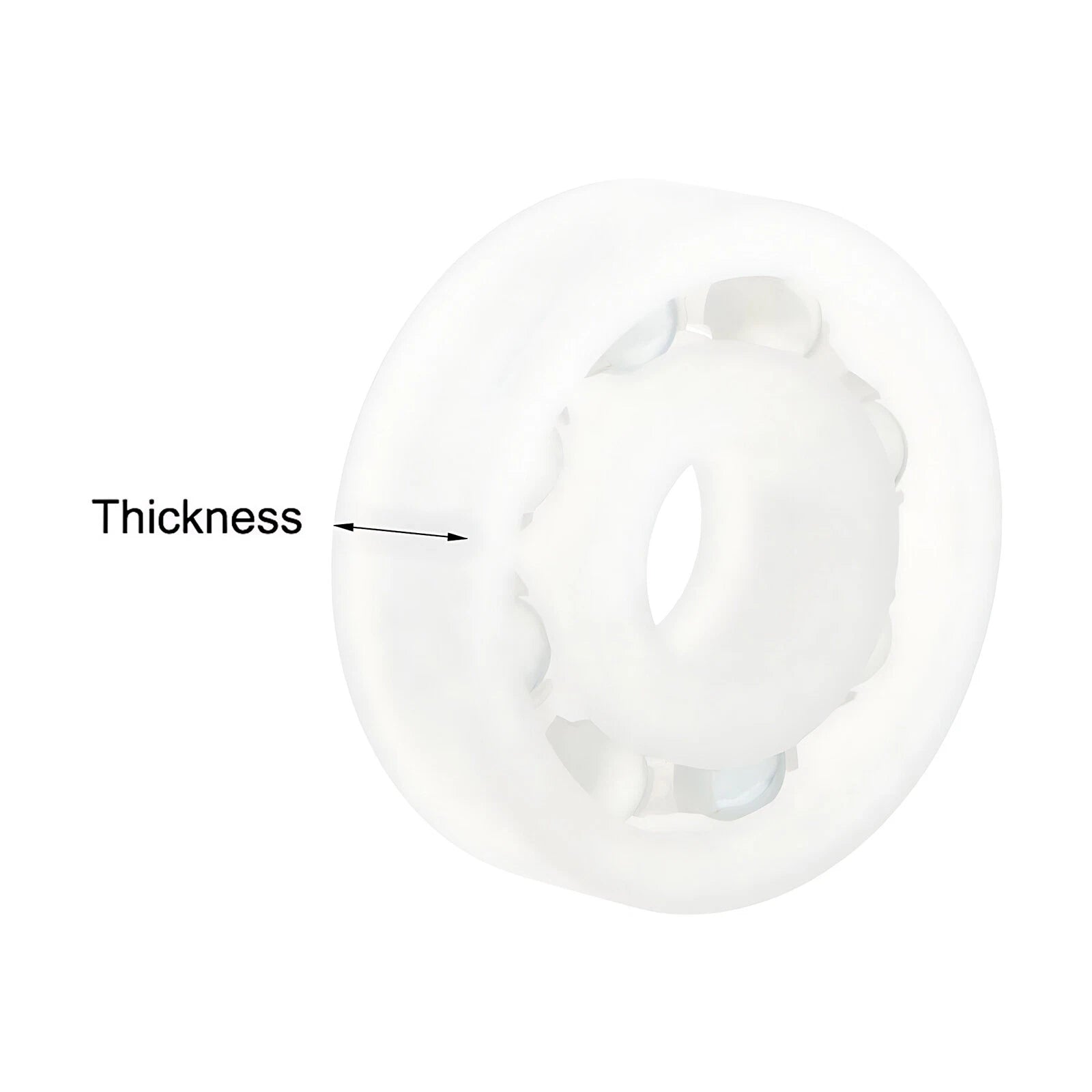PP Nylon Plastic Precision Ball Bearing Glass Ball Bearings 608 626 6000 - 6006