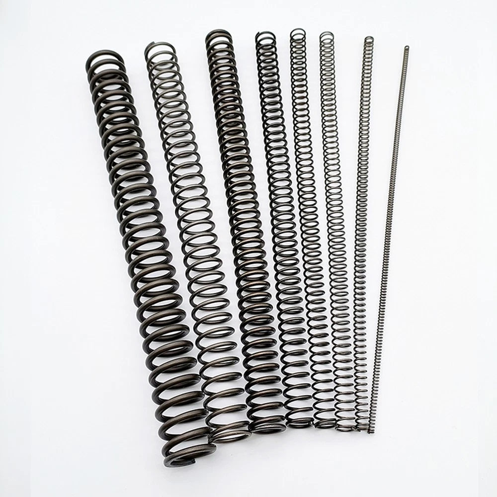 Spring Steel Compression Spring, 0.3-4.5mm Wire Dia, 300mm Length, Spiral Spring