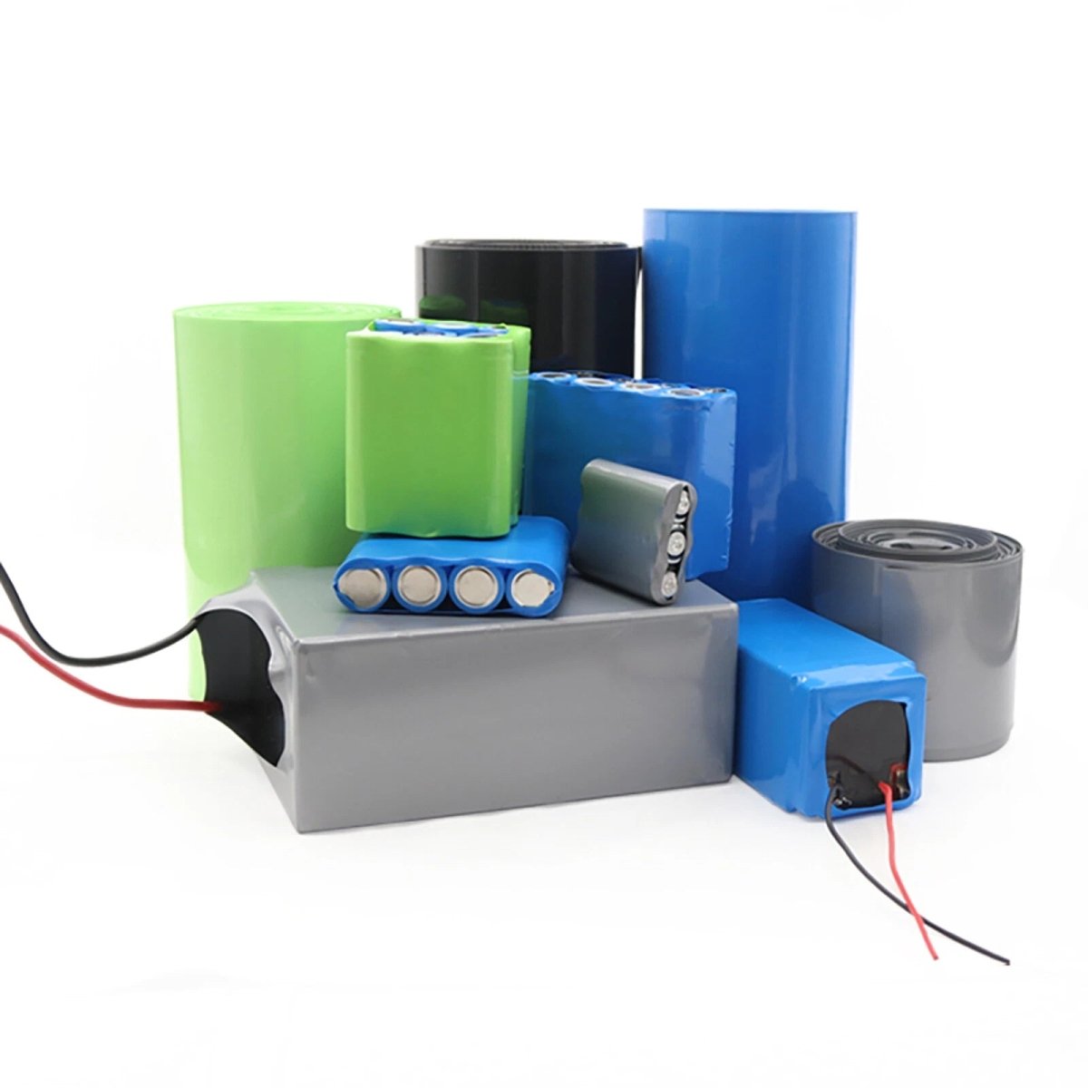 PVC Heat Shrink Tubing for RC Battery Packs – 7mm to 500mm, 4 Colors - HomeDIYer