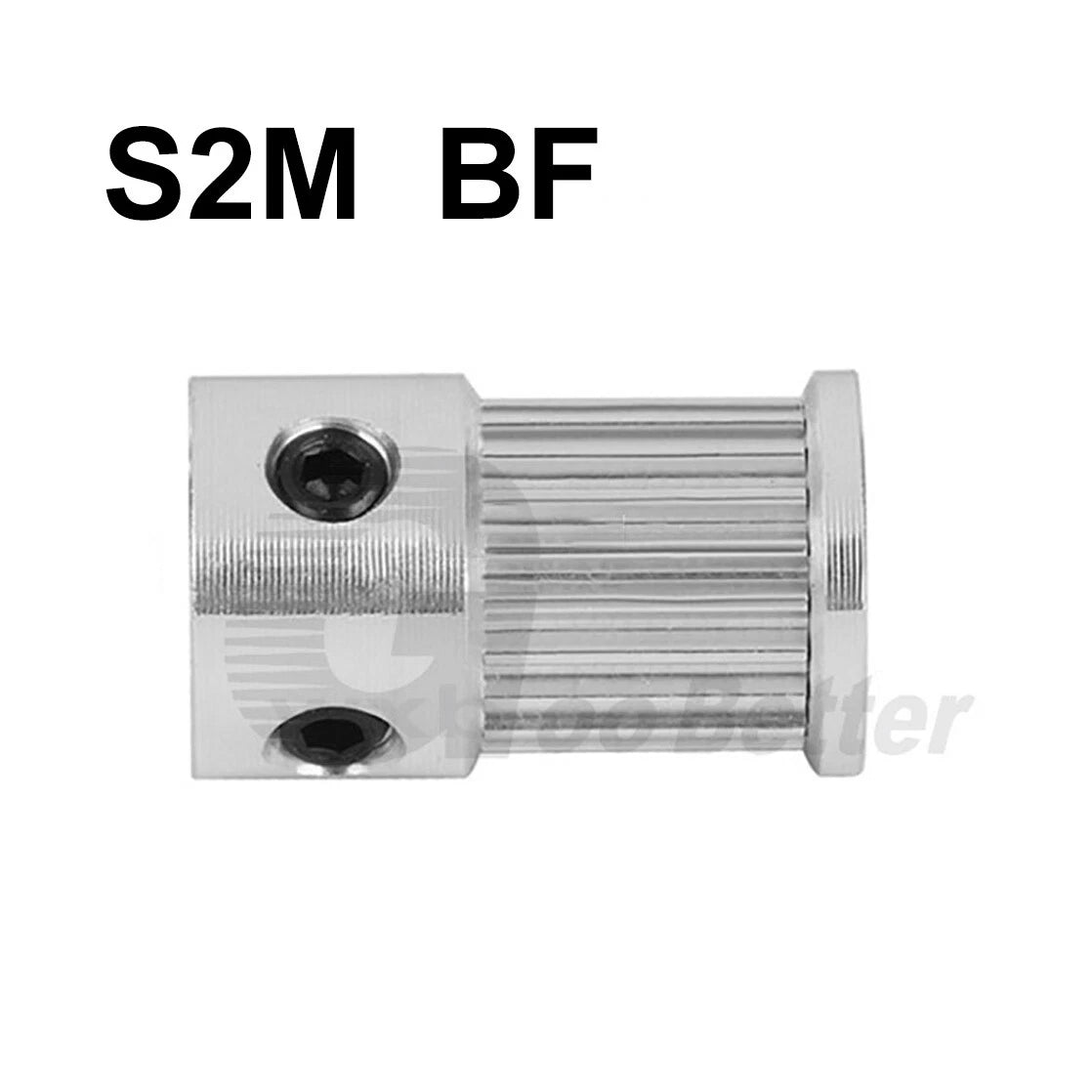 S2M 10mm Timing Belt Smooth Tooth Drive Pulley 70T 72T~80T Bore=5mm~25mm w Step