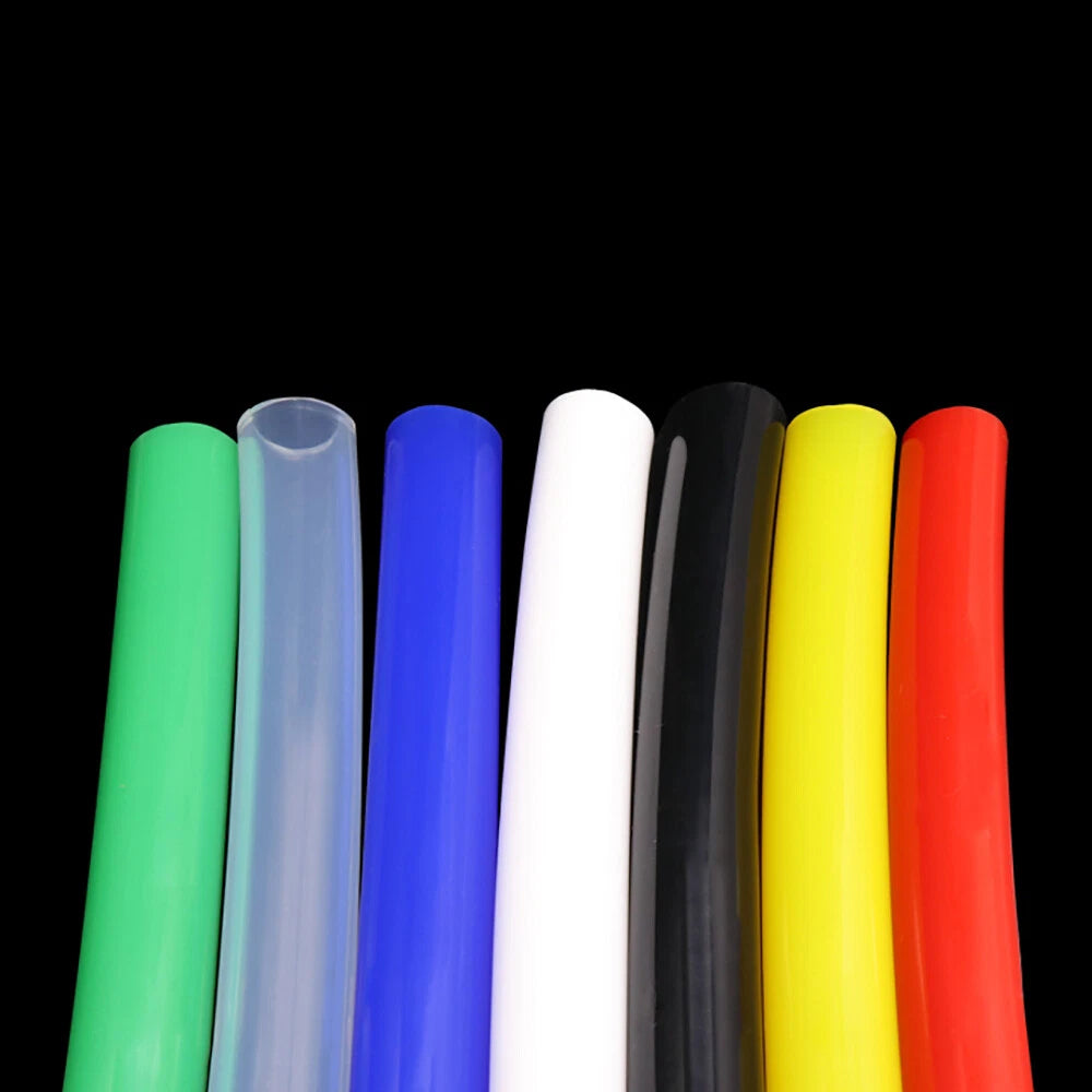 6mm x 8mm Food Grade Silicone Tubing — Flexible Hose Pipe, 14 Colors, Cut to Length