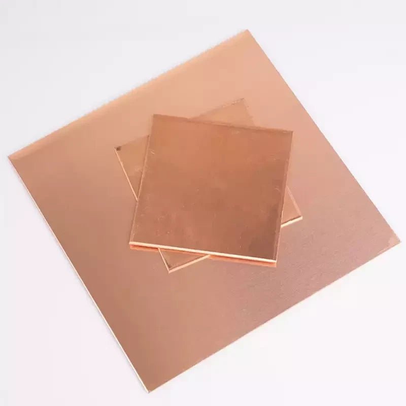 0.5mm-5mm Thick T2 Pure Copper Plate-Sheet Copper Block 35*50 55*100 100*200mm - HomeDIYer