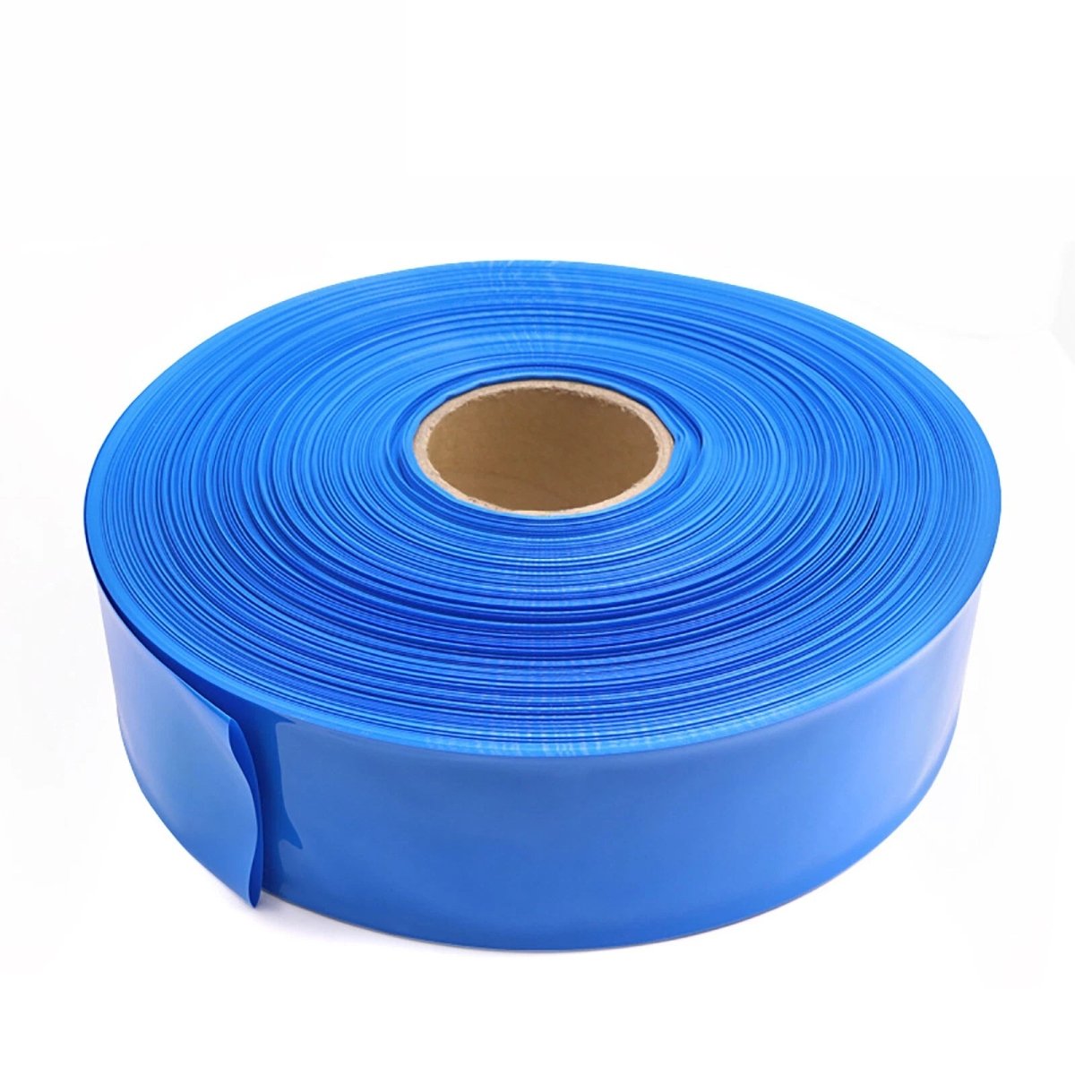 PVC Heat Shrink Tubing for RC Battery Packs — 9mm to 210mm Flat Width, Black & Blue - HomeDIYer