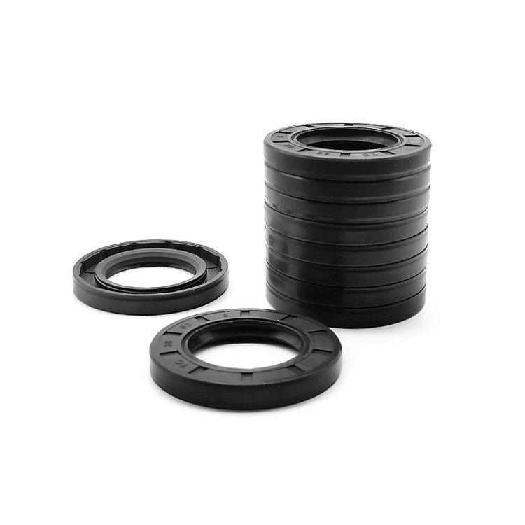 Rotary Shaft Oil Seal TC/FB NBR Nitrile | 8mm-65mm ID | 1-3 Pcs