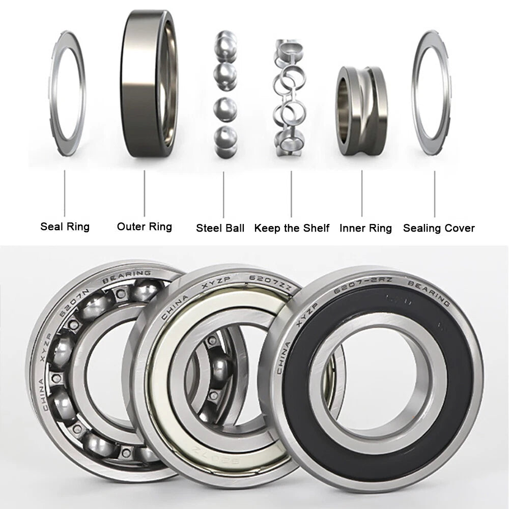 Miniature Deep Groove Ball Bearing Small Bearings 1/2/3/4/5/6/7/8/9mm Inner Dia.