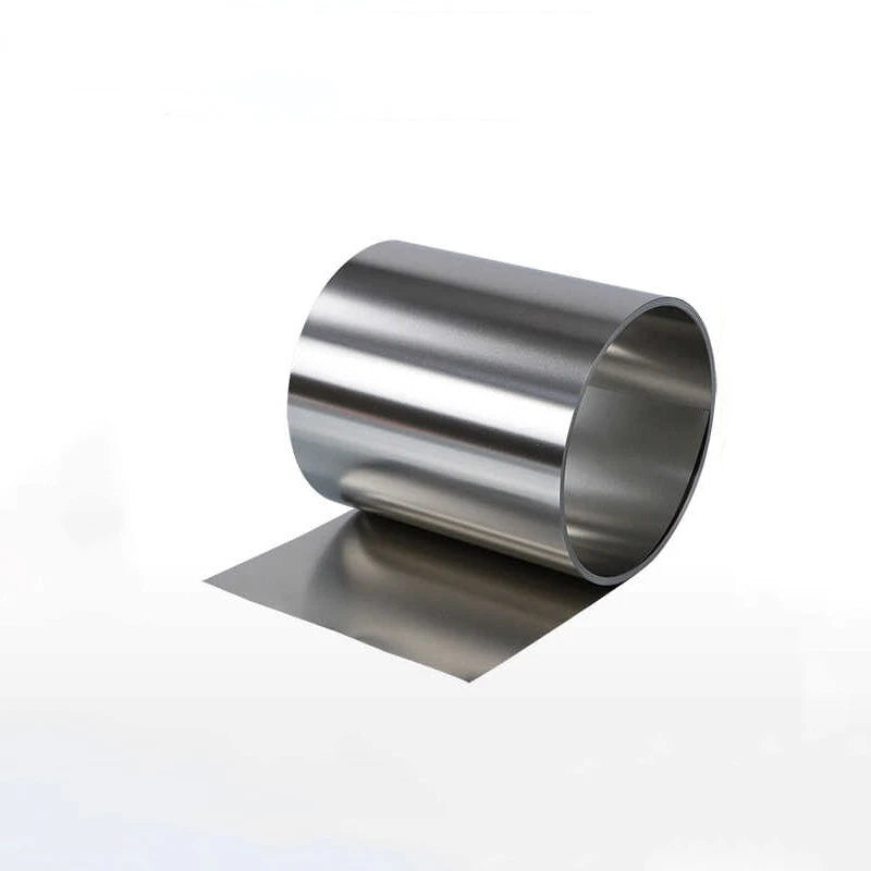 A2 Stainless Steel Foil Sheet 1 Meter Band Roll Strip CNC Thick 0.015mm to 0.5mm