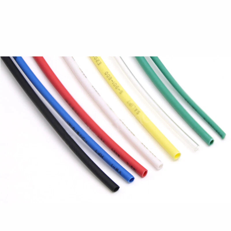 1mm Heat Shrink Tubing – 2:1 Ratio, 7 Colors, Choose Length