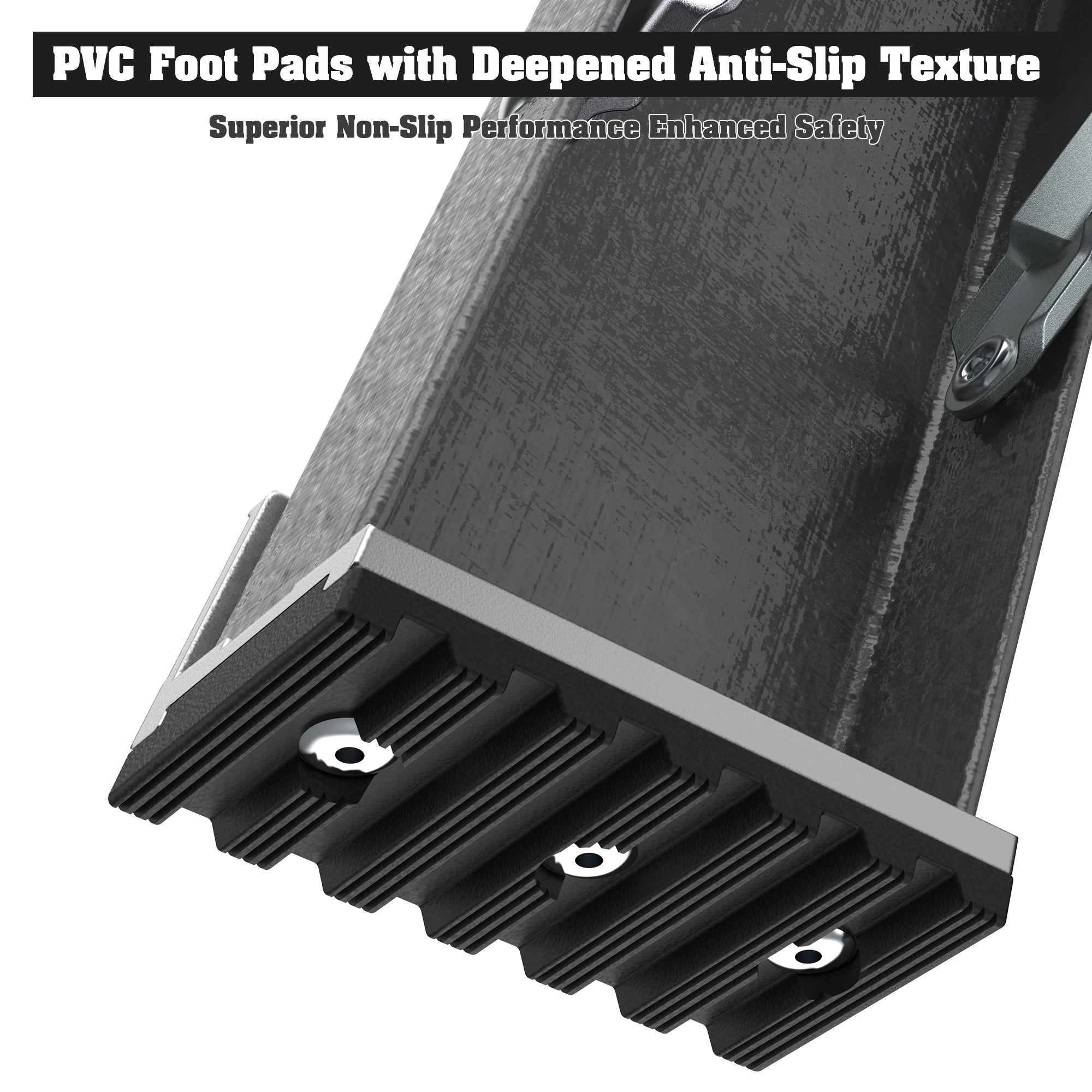 Fiberglass Step Ladder 4-Step 250lbs Gray