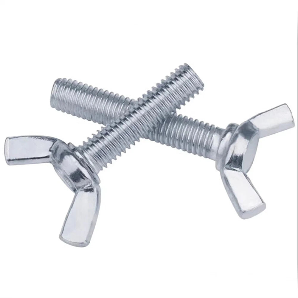 Butterfly Wing Bolts Screws Thumb Screws M4 M5 M6 M8 M10 Wing Bolts Zinc Plated