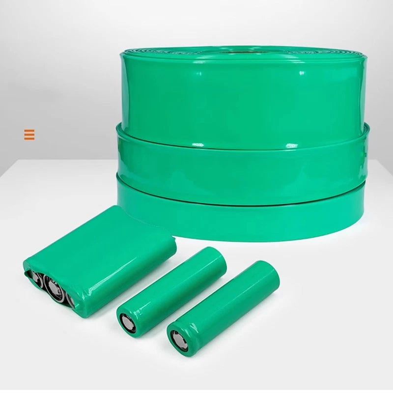 Green PVC Heat Shrink Tubing – Battery & Wire Insulation Sleeve (7mm–200mm)