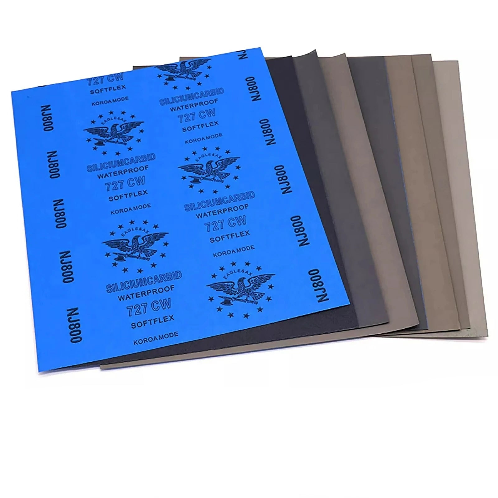 Wet & Dry A4 80 - 10000 Grit Sandpaper Abrasive Polishing Tool Abrasive Sandpaper Paper Sheets Surface Finishing Made 230x280mm - HomeDIYer