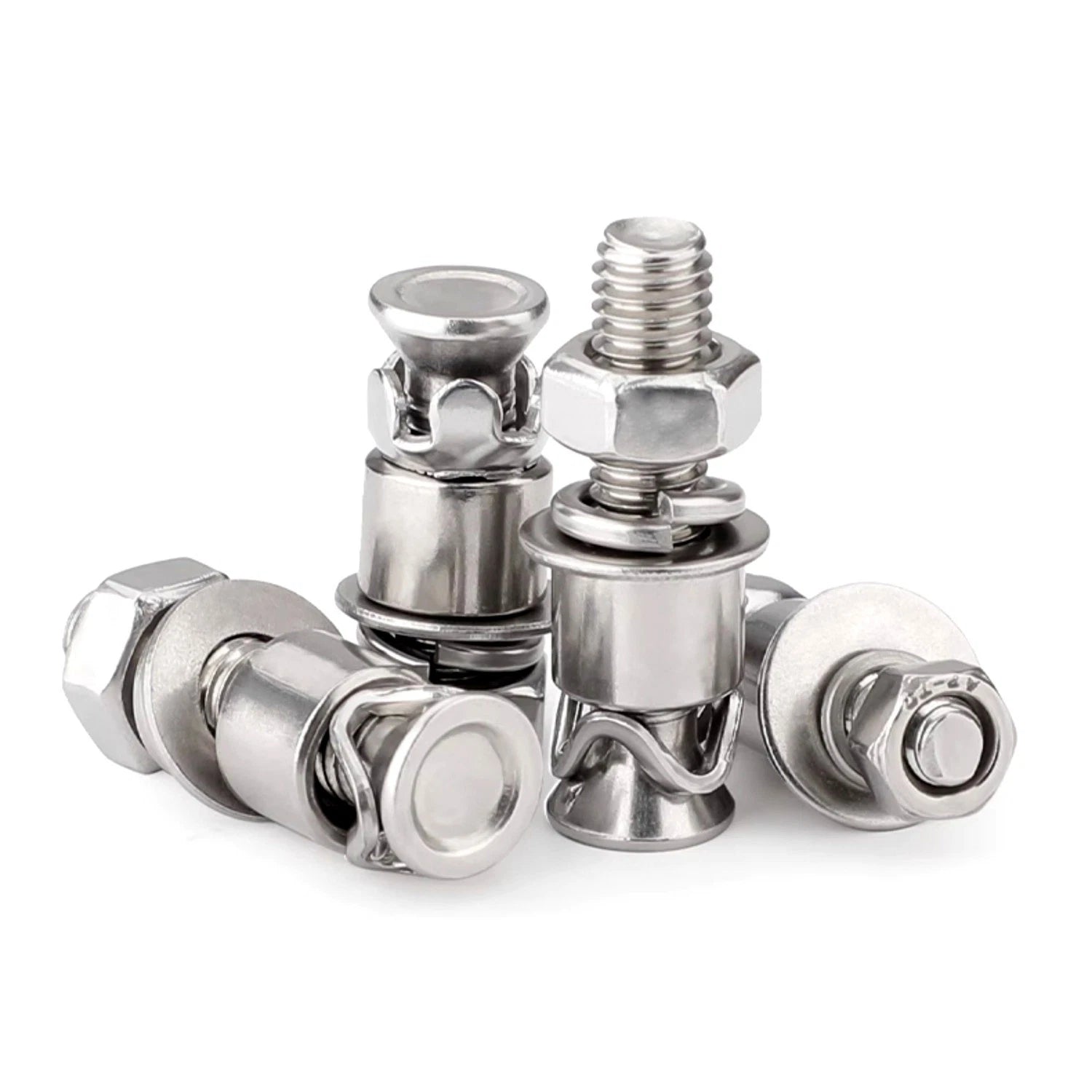 Stainless Steel Expansion Bolts for Marble & Stone — M6 M8 Heavy Duty Anchor Bolts