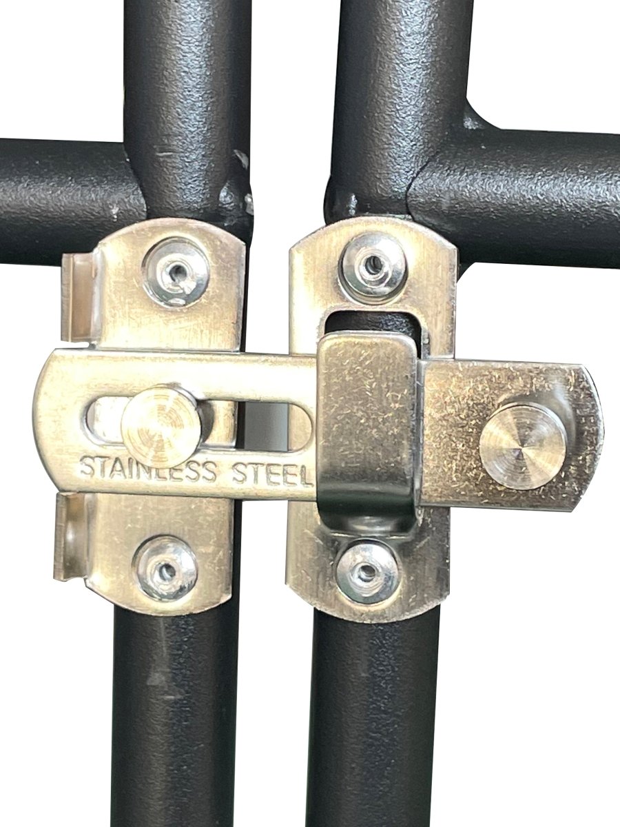 Metal Garden Arch with doors Garden Arbor Trellis Climbing Plants Support Arch Outdoor Arch Wedding Arch Party Events Archway Black - HomeDIYer