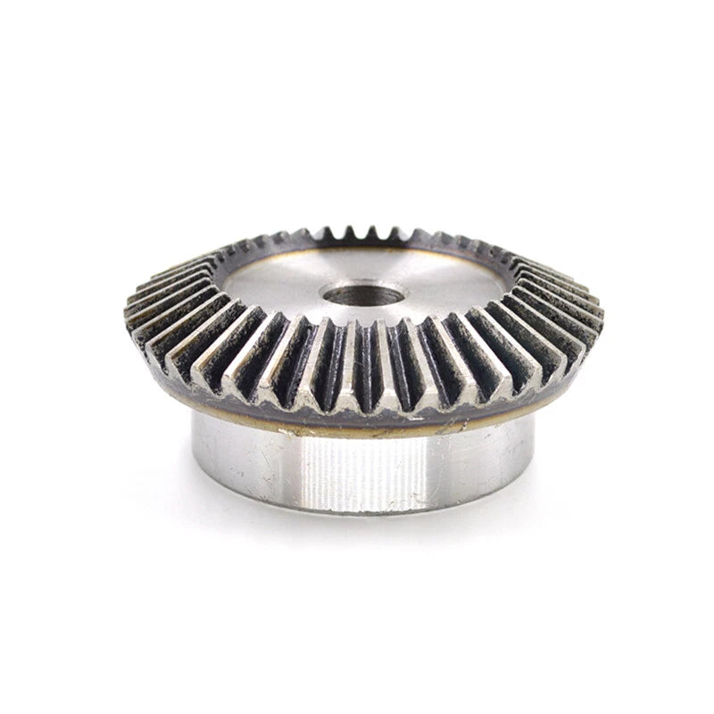 Bevel Gear 1.5-2-2.5-3 Modulus 15-54T Teeth 1:2 Pairing 90° 45# Steel