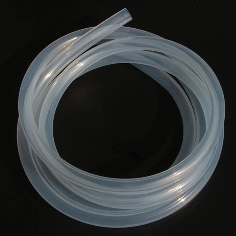Food Grade Clear Silicone Tubing — ID 0.5mm to 4mm Flexible Hose for Brewing, Milk & Lab Use