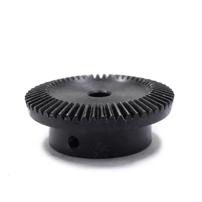 0.8 - 2.5 Mod Pair Bevel Gear 15-160 Teeth Transmission Gears C45 Steel 1:3-1:8
