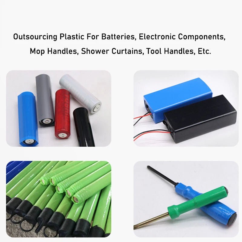 Blue PVC Heat Shrink Tubing for RC Battery Packs — LiPo, NiMH, NiCd | 7mm to 210mm - HomeDIYer