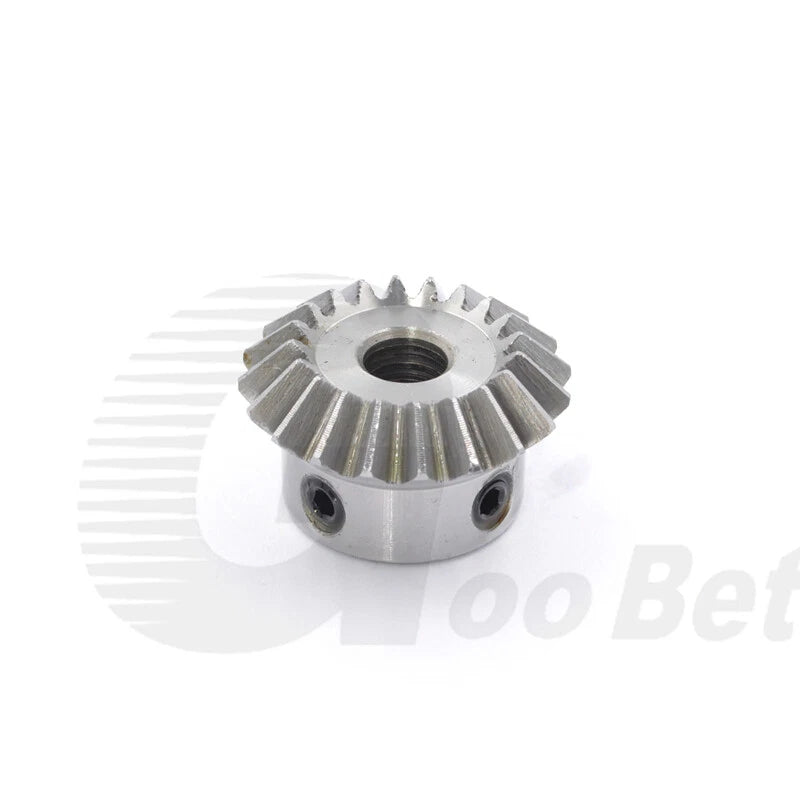 Mod 1.5 Bevel Gear 40Cr Chrome Steel Miter Gear Ratio 1:1 20 Tooth Bore 8mm-16mm