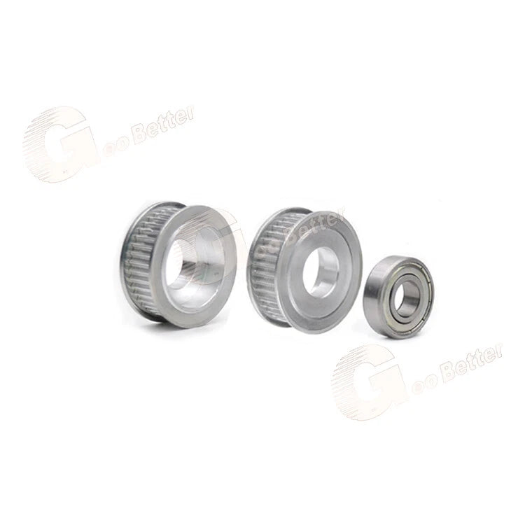 3M Smooth/Tooth Idler Drive Pulley 15T-60T Bore 3-17mm For 6/10mm Width Belt