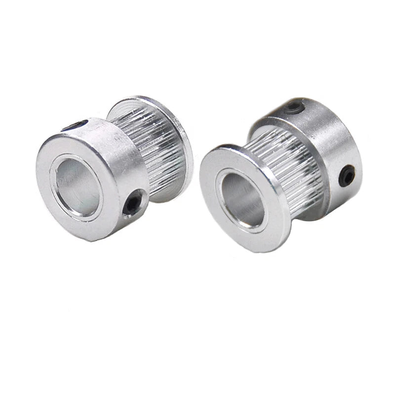 2GT Timing Belt Pulley 16-48 Teeth BF/K Type Synchronous Wheel Bore 4mm-14mm