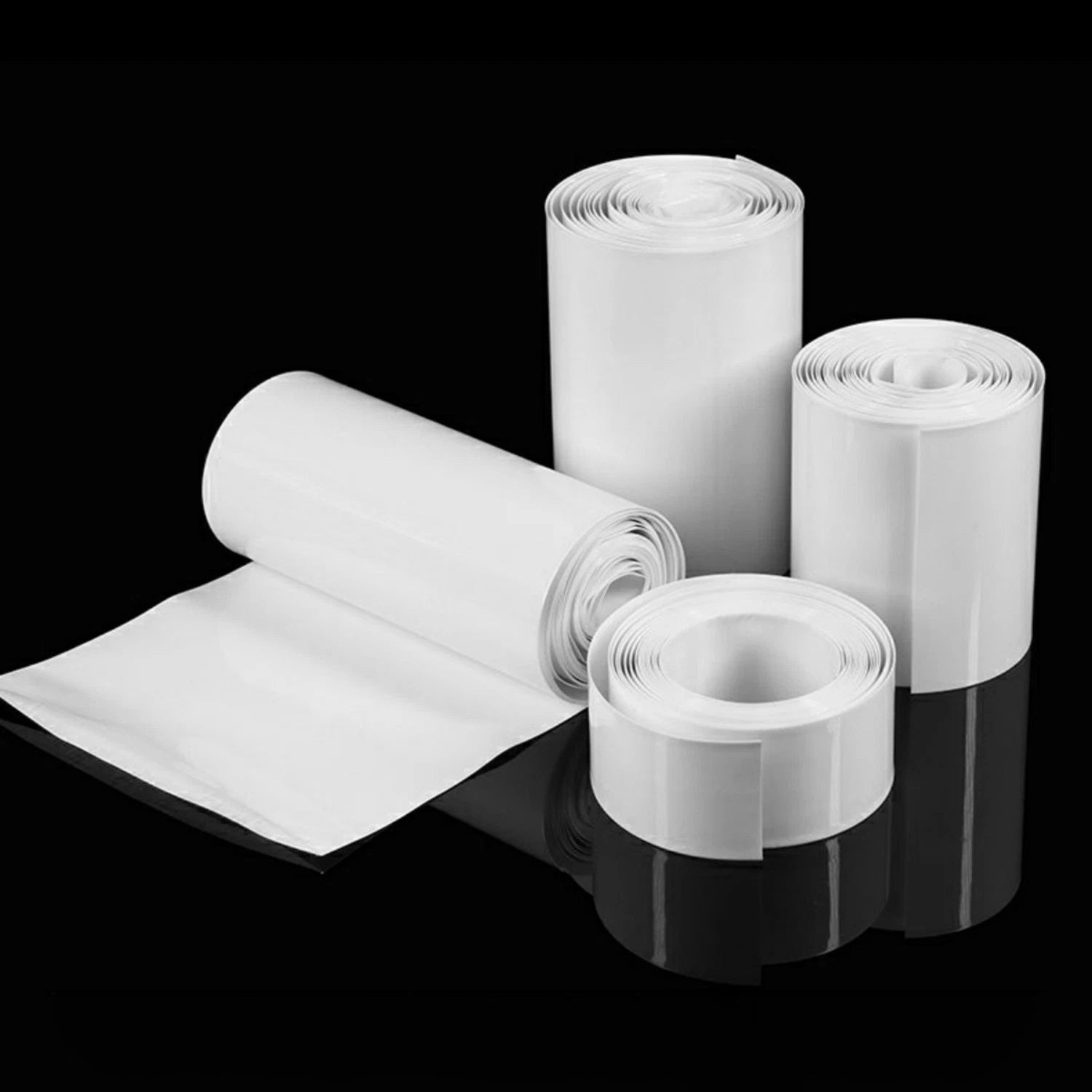 PVC Heat Shrink Tubing for RC & 18650 Battery Packs — 7mm to 250mm Wide, 1m–10m