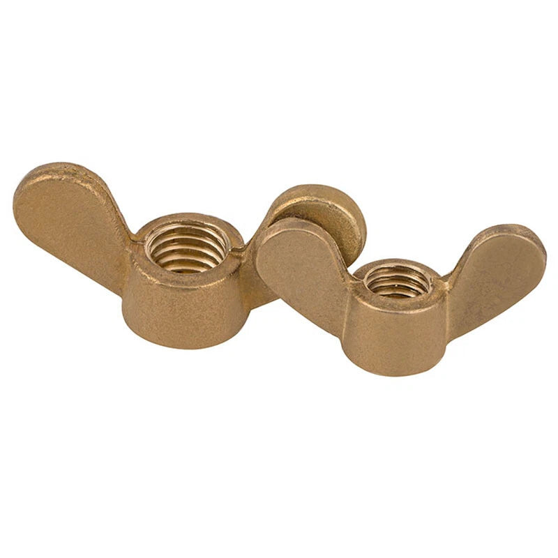 Solid Brass Wing Nuts For Metric Bolts & Screws Brass Wing Nut M4 M5 M6 M8~M12