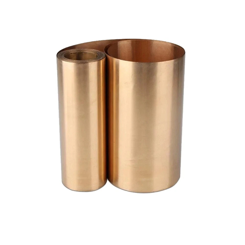 Beryllium Copper Sheets 200x200mm BeCu Foils Plate Panel Strips Thick 0.08-1.2mm