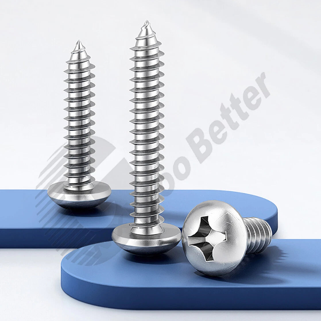 Button Head Screws M1.2~M2.6 A2 Stainless Steel Button Head Sheet Metal Screws