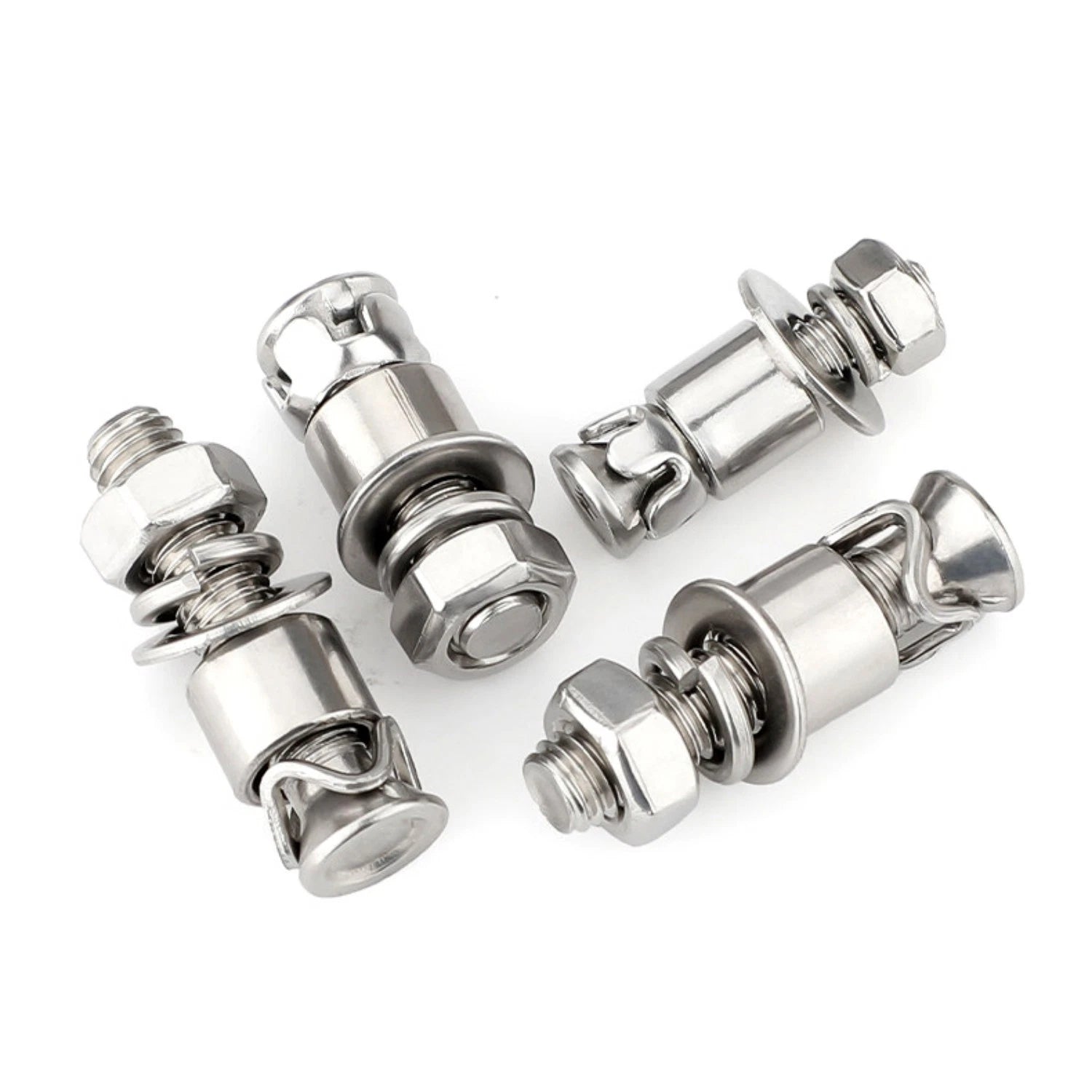 Stainless Steel Expansion Bolts for Marble & Stone — M6 M8 Heavy Duty Anchor Bolts